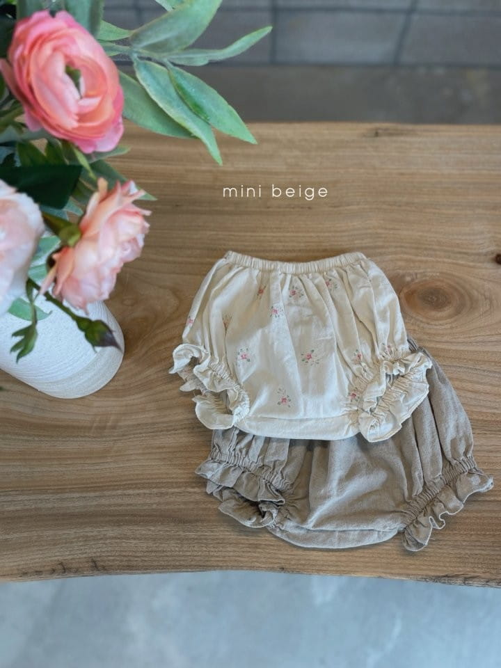 THE BEIGE - Korean Children Fashion - #Kfashion4kids - Frill Bloomer - 3