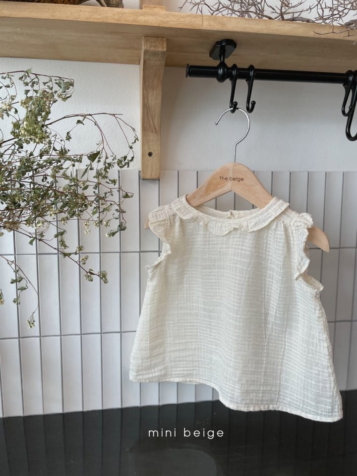THE BEIGE - Korean Children Fashion - #Kfashion4kids - Pure Frill Blouse - 7