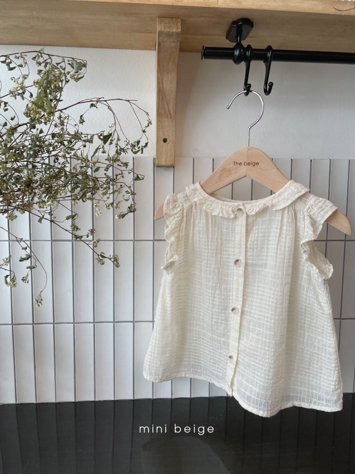 THE BEIGE - Korean Children Fashion - #Kfashion4kids - Pure Frill Blouse - 8