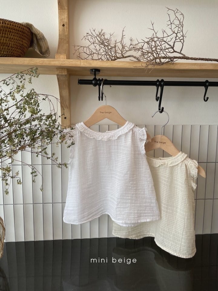 THE BEIGE - Korean Children Fashion - #Kfashion4kids - Pure Frill Blouse - 9