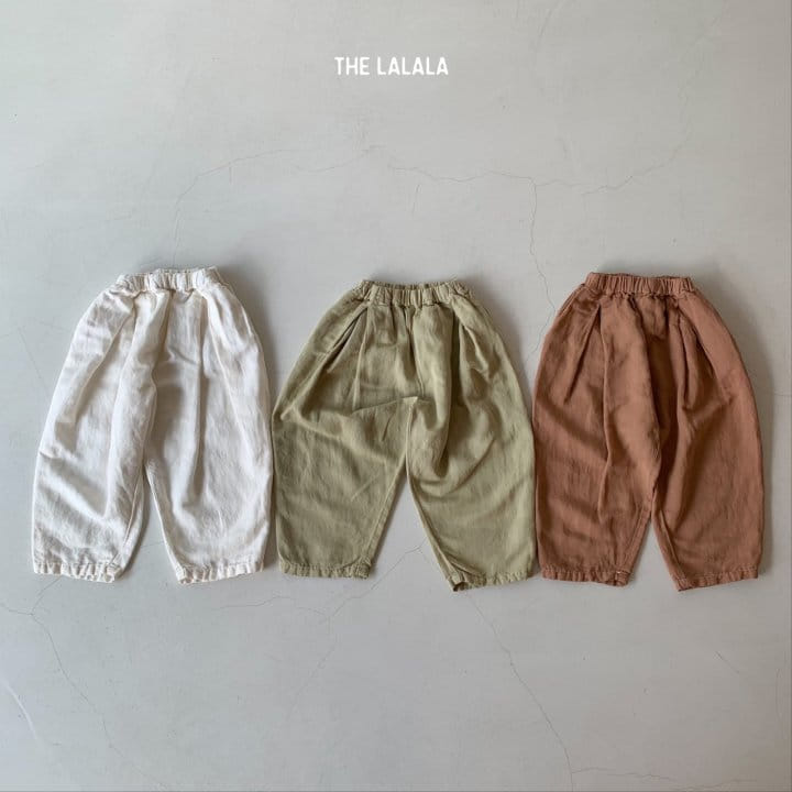 THE LALALA - Korean Children Fashion - #Kfashion4kids - Double Linen Wide Pants - 2