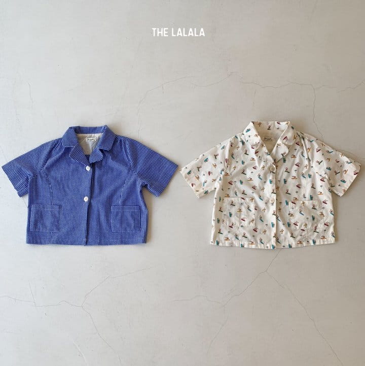 THE LALALA - Korean Children Fashion - #Kfashion4kids - Double Collar Shirt - 2