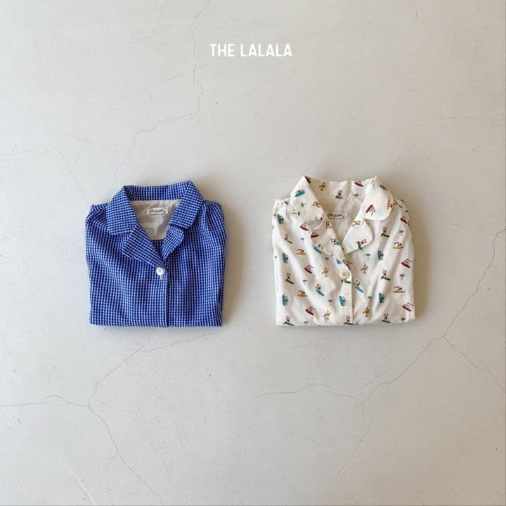 THE LALALA - Korean Children Fashion - #Kfashion4kids - Double Collar Shirt - 4