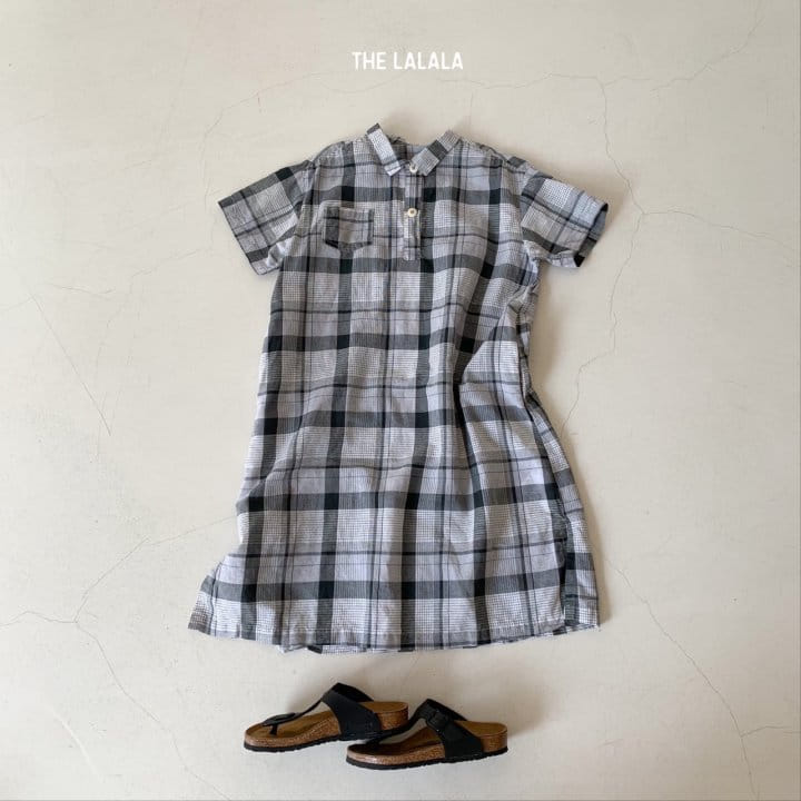 THE LALALA - Korean Children Fashion - #Kfashion4kids - Mini Collar One-piece - 5