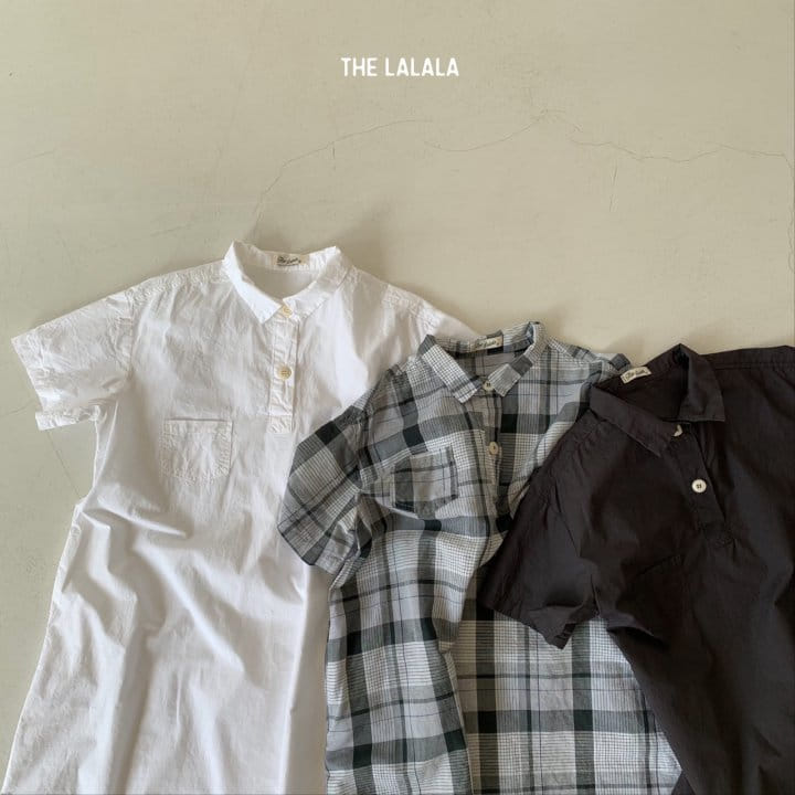 THE LALALA - Korean Children Fashion - #Kfashion4kids - Mini Collar One-piece - 6