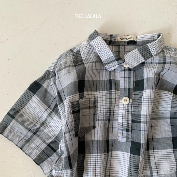 THE LALALA - Korean Children Fashion - #Kfashion4kids - Mini Collar One-piece - 7