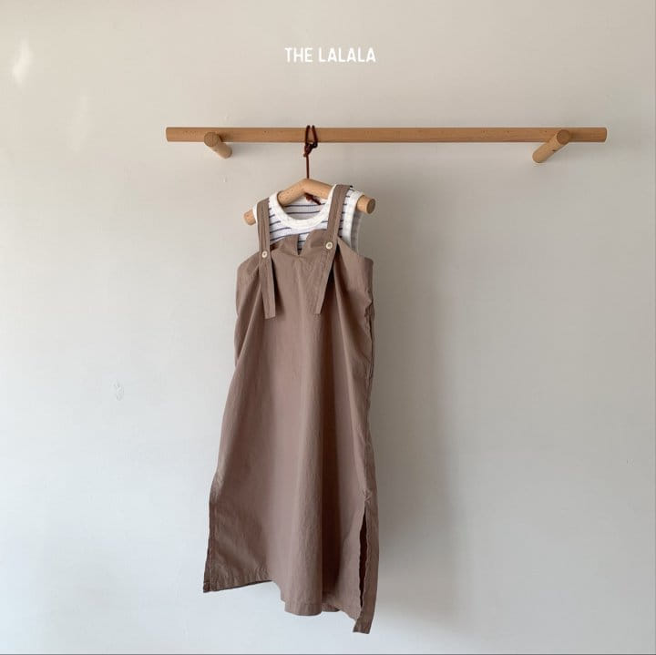 THE LALALA - Korean Children Fashion - #Kfashion4kids - Shoulder Strap One-piece - 5