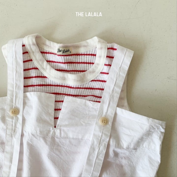 THE LALALA - Korean Children Fashion - #Kfashion4kids - Shoulder Strap One-piece - 6
