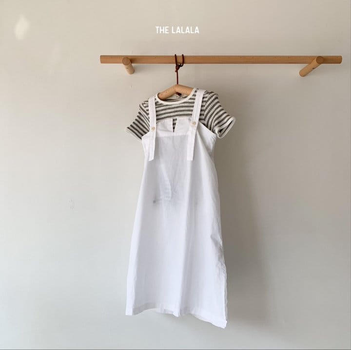 THE LALALA - Korean Children Fashion - #Kfashion4kids - Shoulder Strap One-piece - 9