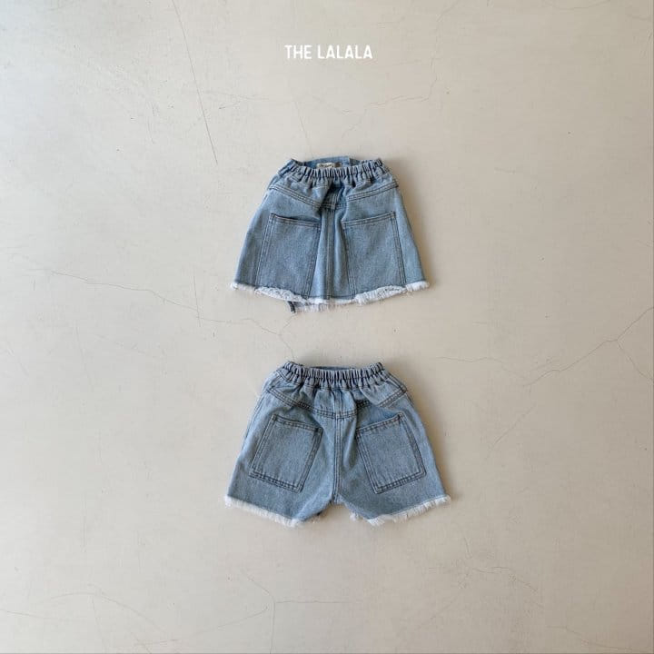 THE LALALA - Korean Children Fashion - #Kfashion4kids - Natural Denim Shorts - 7