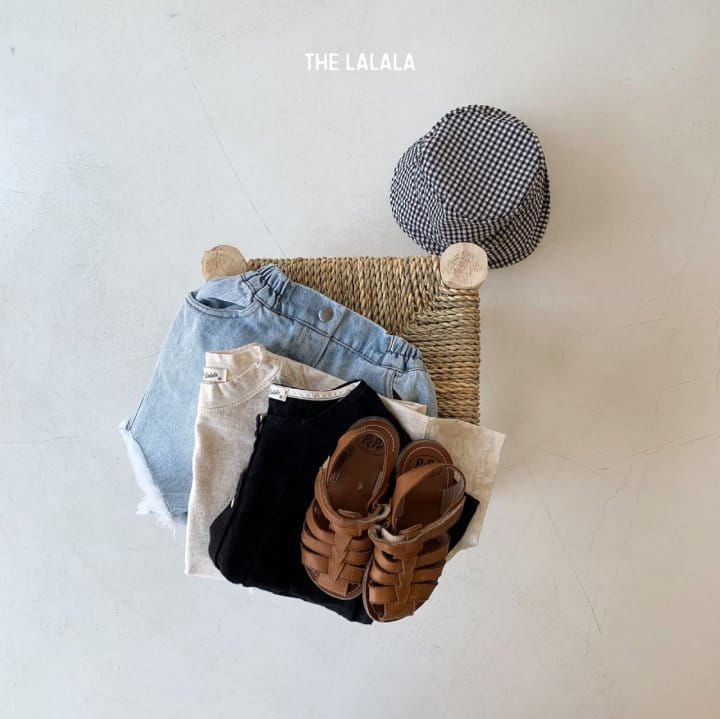 THE LALALA - Korean Children Fashion - #Kfashion4kids - Natural Denim Shorts - 9