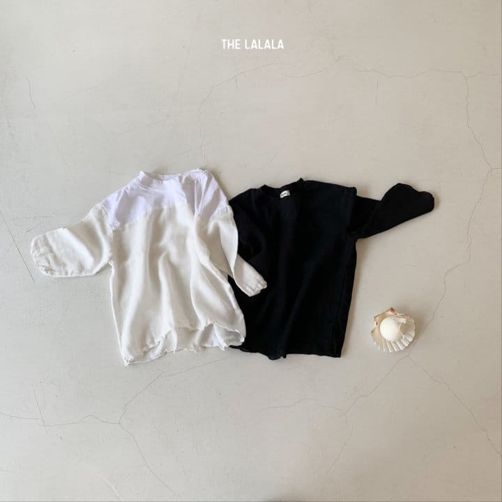 THE LALALA - Korean Children Fashion - #Kfashion4kids - Gaberdine Combi Tee - 3