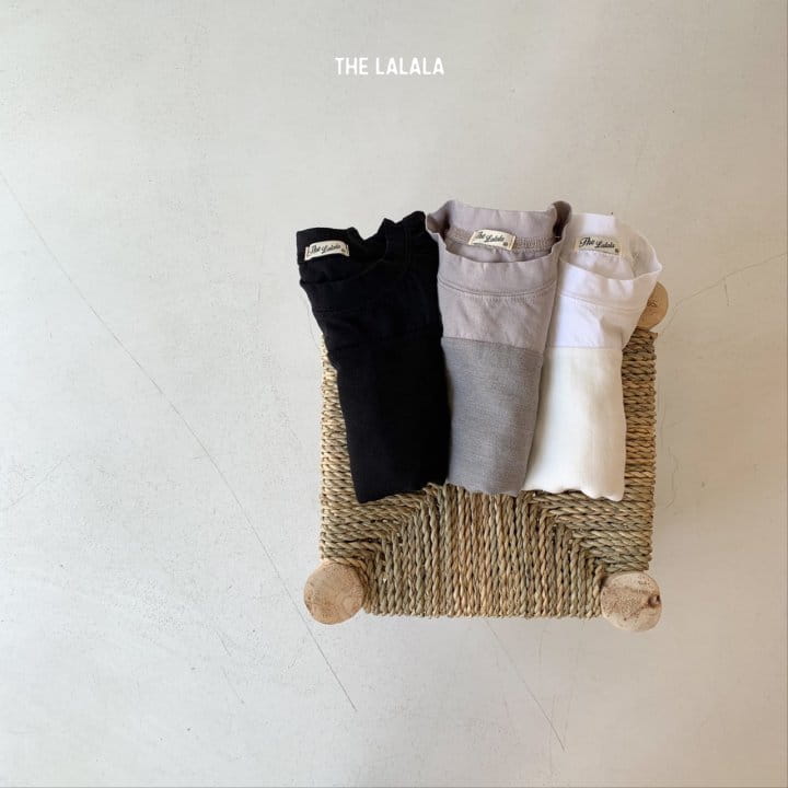 THE LALALA - Korean Children Fashion - #Kfashion4kids - Gaberdine Combi Tee - 4