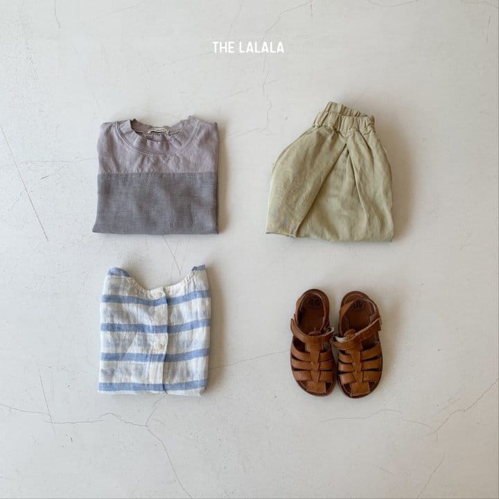 THE LALALA - Korean Children Fashion - #Kfashion4kids - Gaberdine Combi Tee - 9