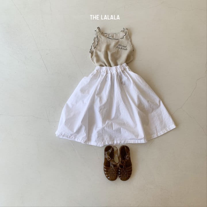 THE LALALA - Korean Children Fashion - #Kfashion4kids - Gaberdine Embroidery Sleeveless - 11
