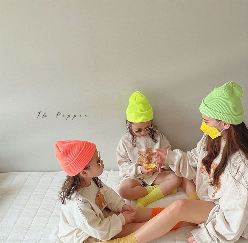 THE PEPPER - Korean Children Fashion - #Kfashion4kids - Bear Top Bottom Set - 10