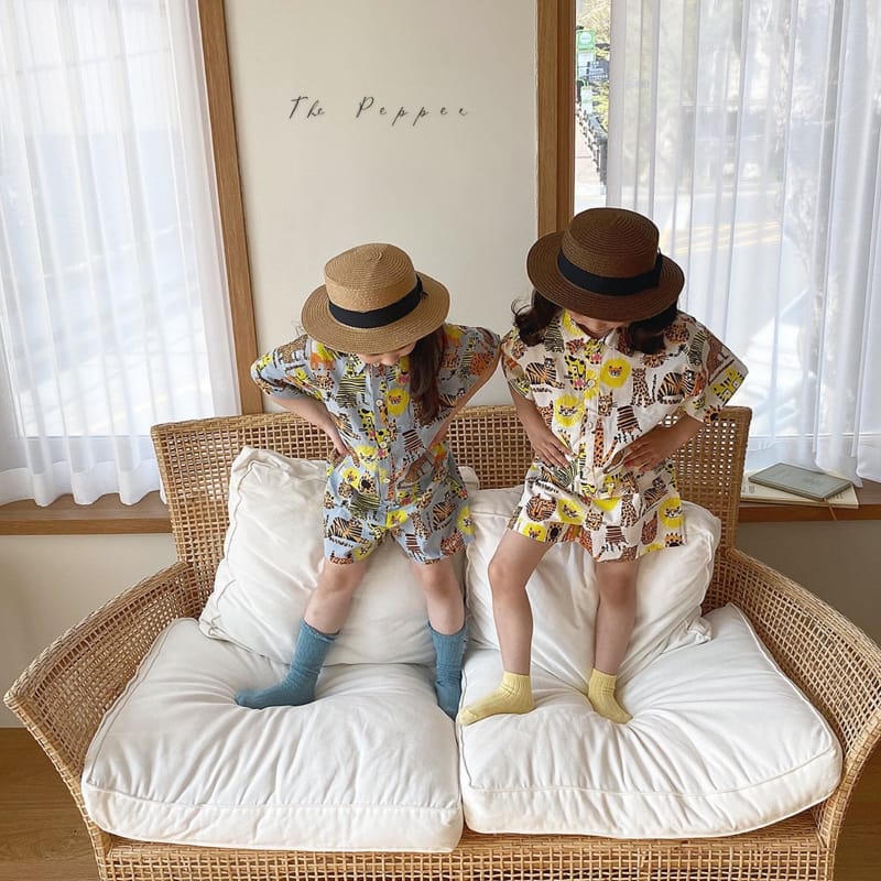 THE PEPPER - Korean Children Fashion - #Kfashion4kids - Safari Jumpsuit - 5