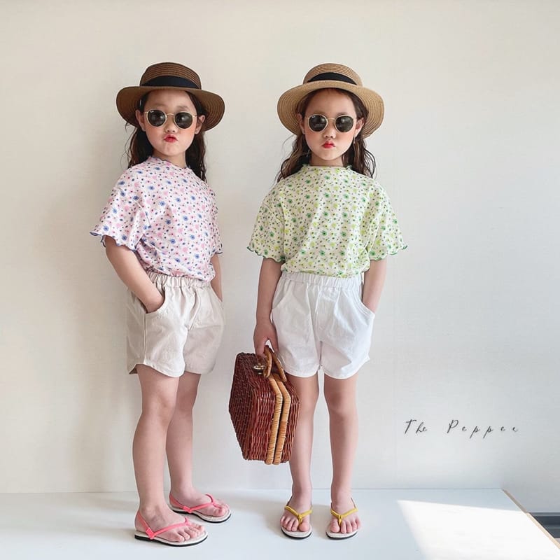 THE PEPPER - Korean Children Fashion - #Kfashion4kids - Flower Tee - 10