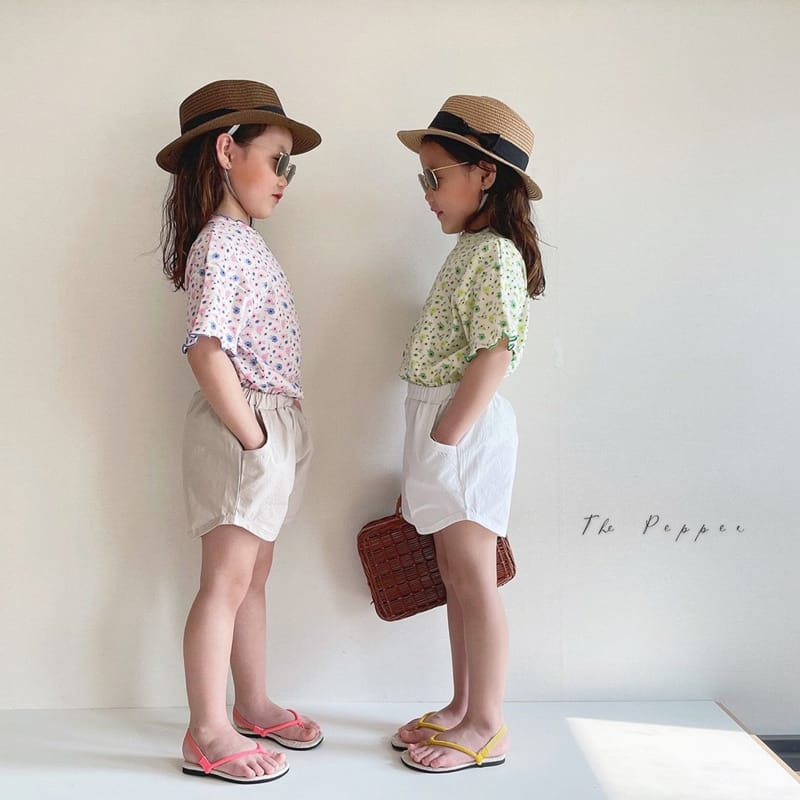 THE PEPPER - Korean Children Fashion - #Kfashion4kids - Flower Tee - 9