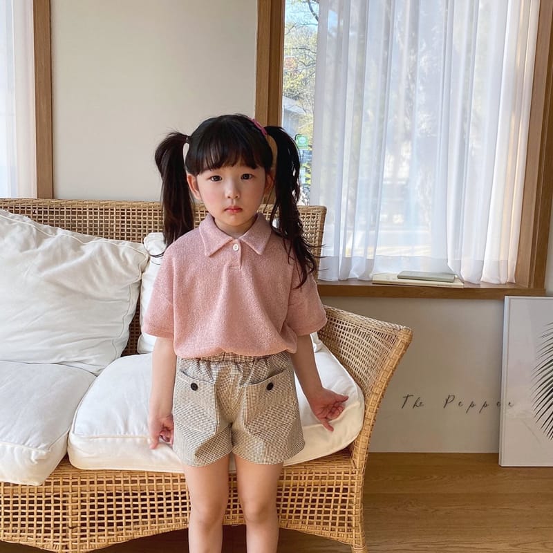 THE PEPPER - Korean Children Fashion - #Kfashion4kids - Check Shorts - 2