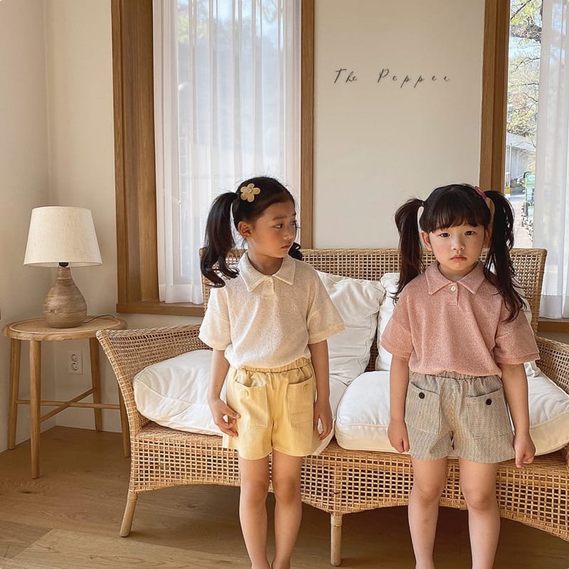 THE PEPPER - Korean Children Fashion - #Kfashion4kids - Check Shorts - 3