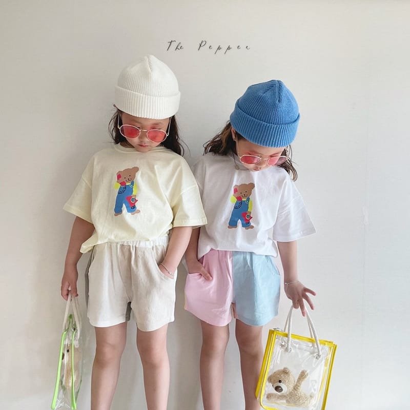 THE PEPPER - Korean Children Fashion - #Kfashion4kids - Bear Tee