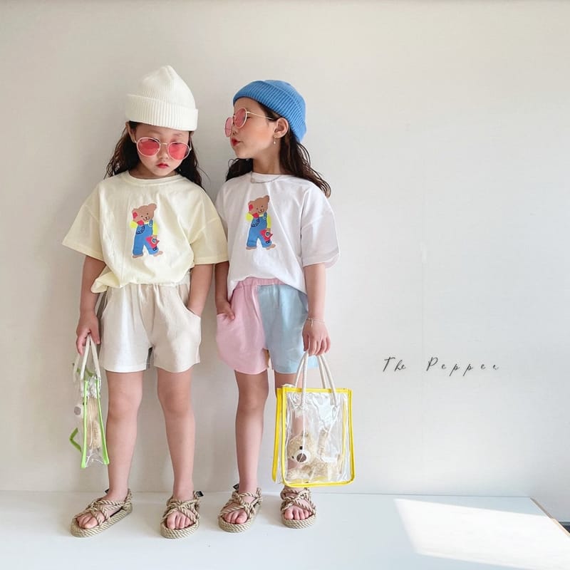THE PEPPER - Korean Children Fashion - #Kfashion4kids - Bear Tee - 10