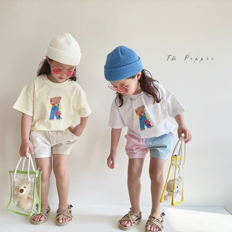 THE PEPPER - Korean Children Fashion - #Kfashion4kids - Bear Tee - 6
