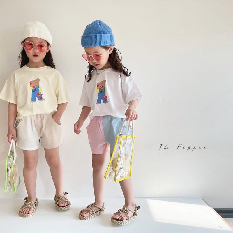 THE PEPPER - Korean Children Fashion - #Kfashion4kids - Bear Tee - 7