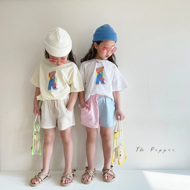 THE PEPPER - Korean Children Fashion - #Kfashion4kids - Bear Tee - 8
