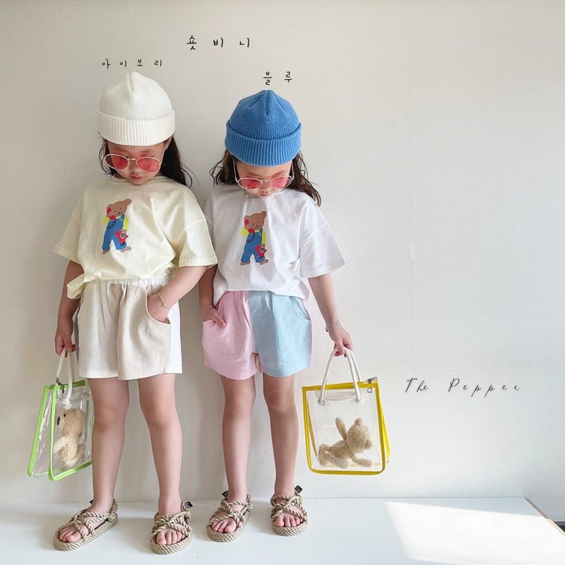 THE PEPPER - Korean Children Fashion - #Kfashion4kids - Bear Tee - 9