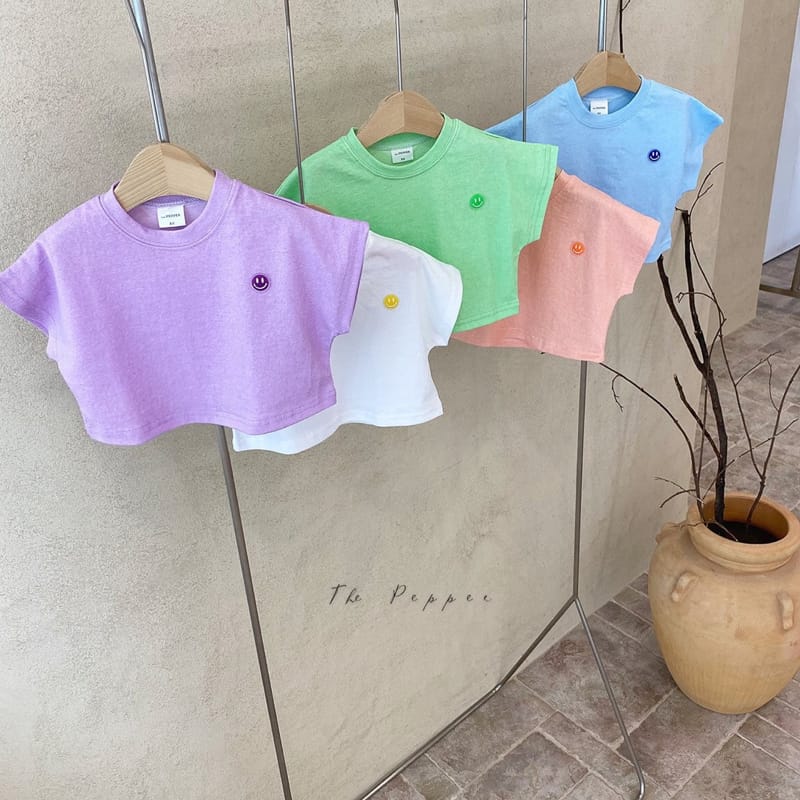 THE PEPPER - Korean Children Fashion - #Kfashion4kids - Daily Smile Tee - 11