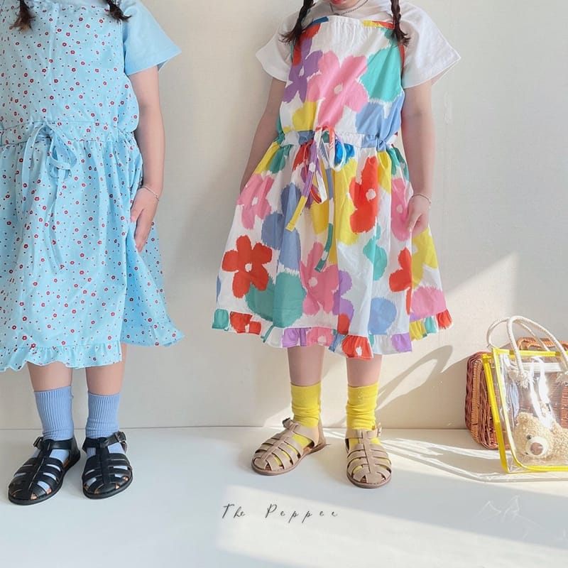 THE PEPPER - Korean Children Fashion - #Kfashion4kids - Green One-piece - 11