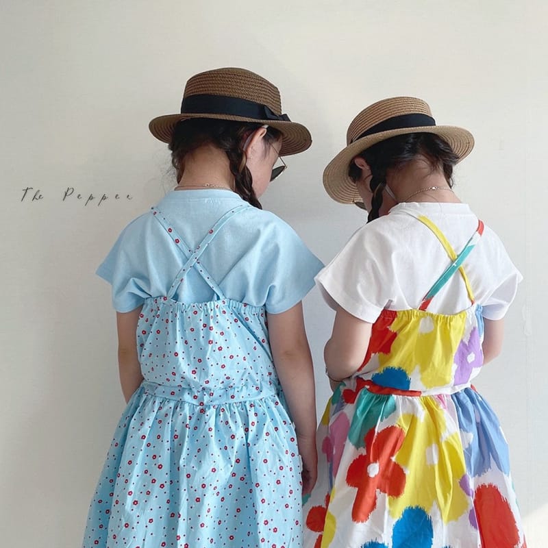 THE PEPPER - Korean Children Fashion - #Kfashion4kids - Green One-piece - 8
