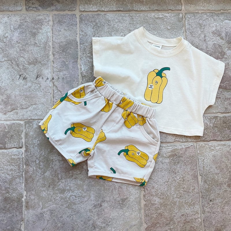 THE PEPPER - Korean Children Fashion - #Kfashion4kids - Paprika Top Bottom Set - 2