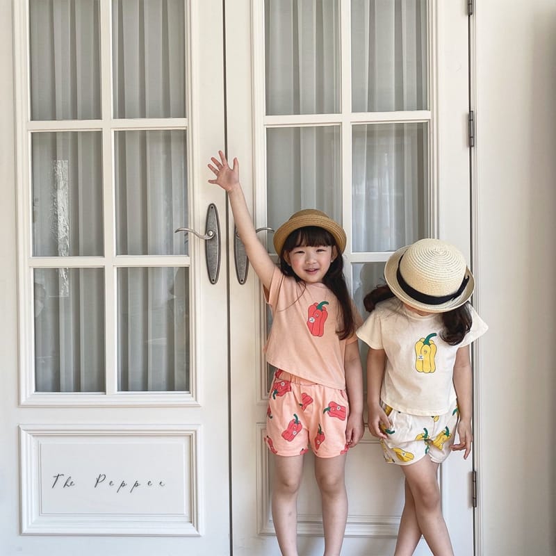 THE PEPPER - Korean Children Fashion - #Kfashion4kids - Paprika Top Bottom Set - 8