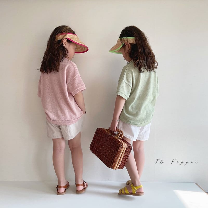 THE PEPPER - Korean Children Fashion - #Kfashion4kids - Knit Collar Tee - 11