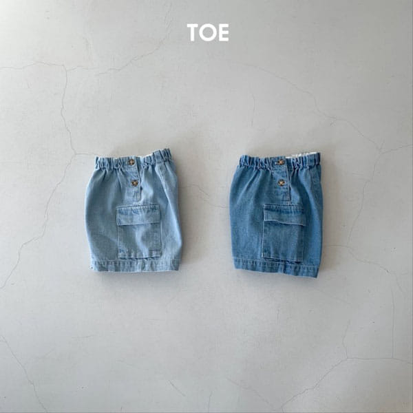 TOE - Korean Children Fashion - #Kfashion4kids - Biscotti Pocket Shorts - 2