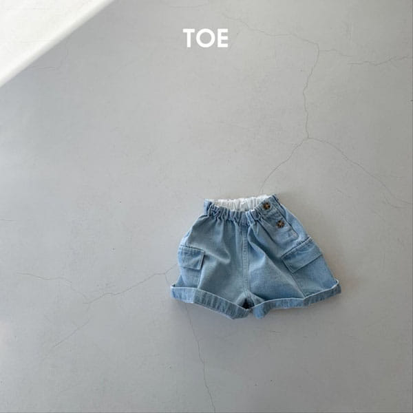 TOE - Korean Children Fashion - #Kfashion4kids - Biscotti Pocket Shorts - 3