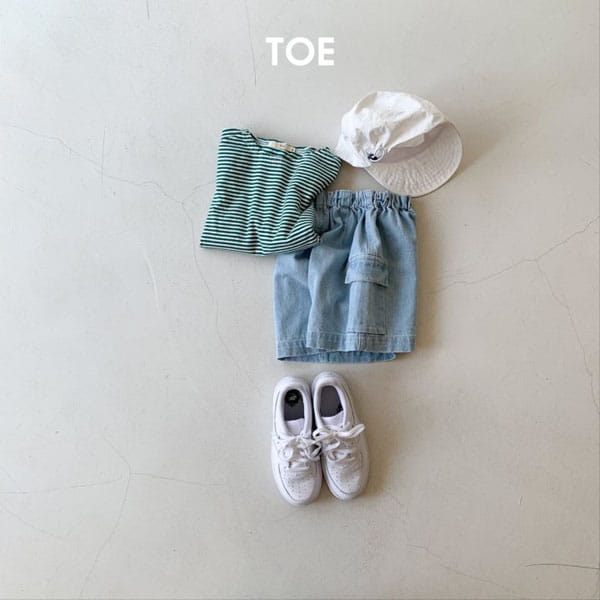 TOE - Korean Children Fashion - #Kfashion4kids - Biscotti Pocket Shorts - 5