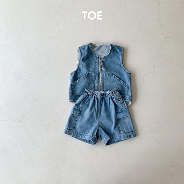 TOE - Korean Children Fashion - #Kfashion4kids - Biscotti Pocket Shorts - 6