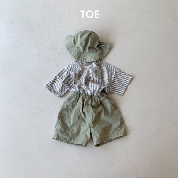 TOE - Korean Children Fashion - #Kfashion4kids - Bigs Fin Stripes - 3