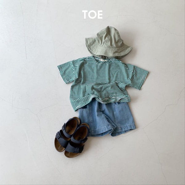 TOE - Korean Children Fashion - #Kfashion4kids - Bigs Fin Stripes - 4