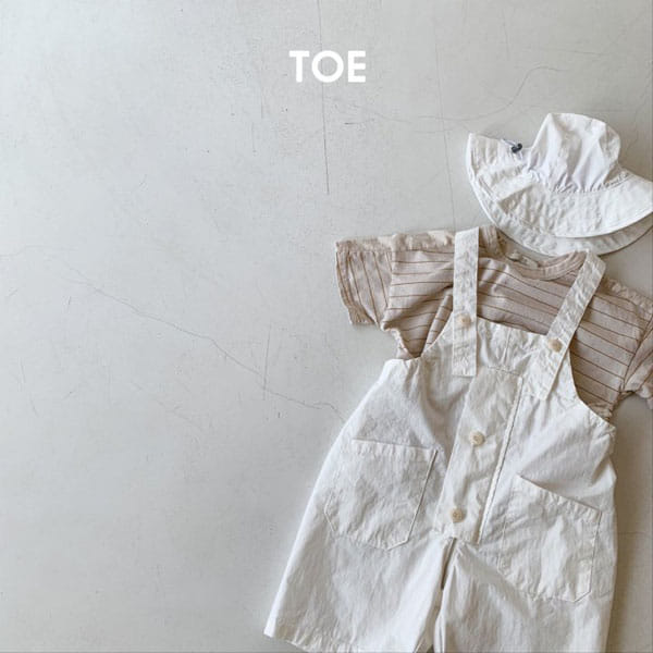 TOE - Korean Children Fashion - #Kfashion4kids - Bran Stripes Pigment Tee - 3