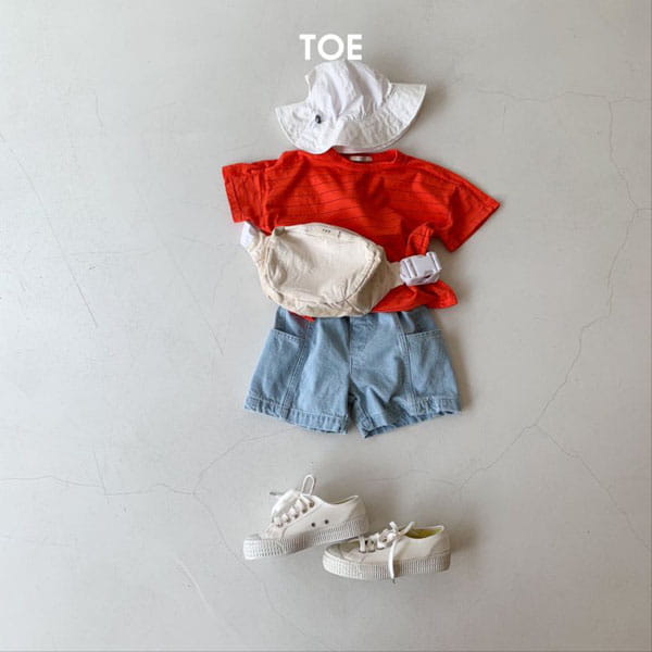 TOE - Korean Children Fashion - #Kfashion4kids - Bran Stripes Pigment Tee - 8