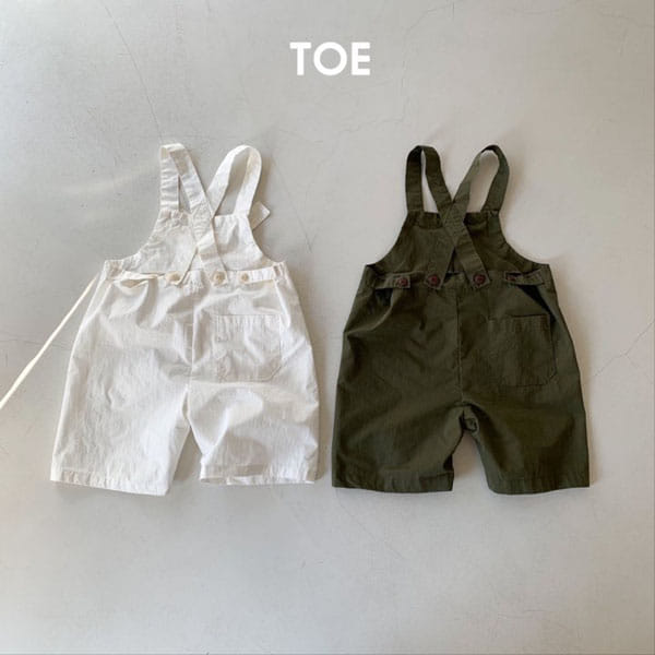 TOE - Korean Children Fashion - #Kfashion4kids - Deck Shorts Overall - 3