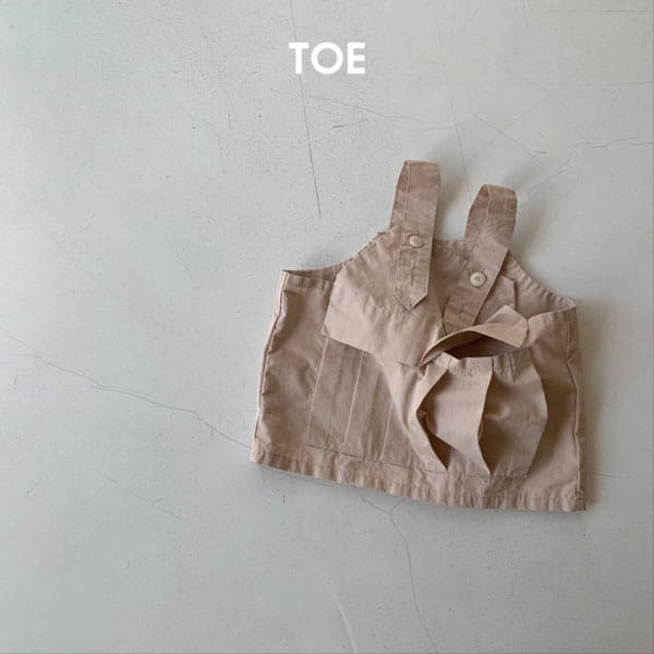 TOE - Korean Children Fashion - #Kfashion4kids - Dungarees Hardtack Vest - 3