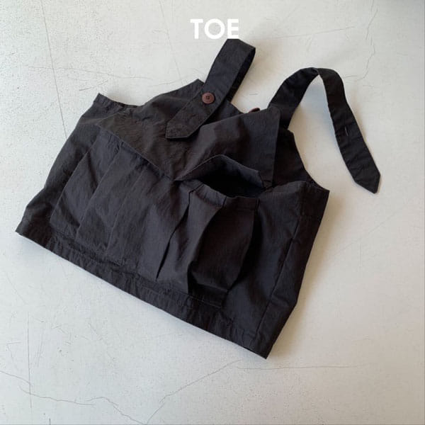 TOE - Korean Children Fashion - #Kfashion4kids - Dungarees Hardtack Vest - 4