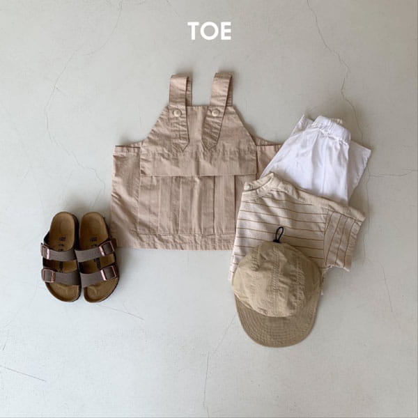 TOE - Korean Children Fashion - #Kfashion4kids - Dungarees Hardtack Vest - 5