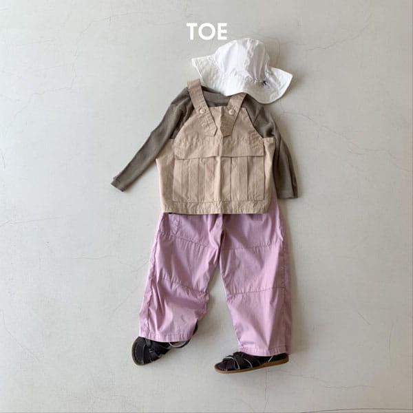 TOE - Korean Children Fashion - #Kfashion4kids - Dungarees Hardtack Vest - 7